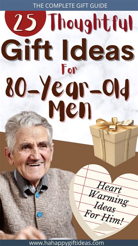 man 80th birthday gift ideas
